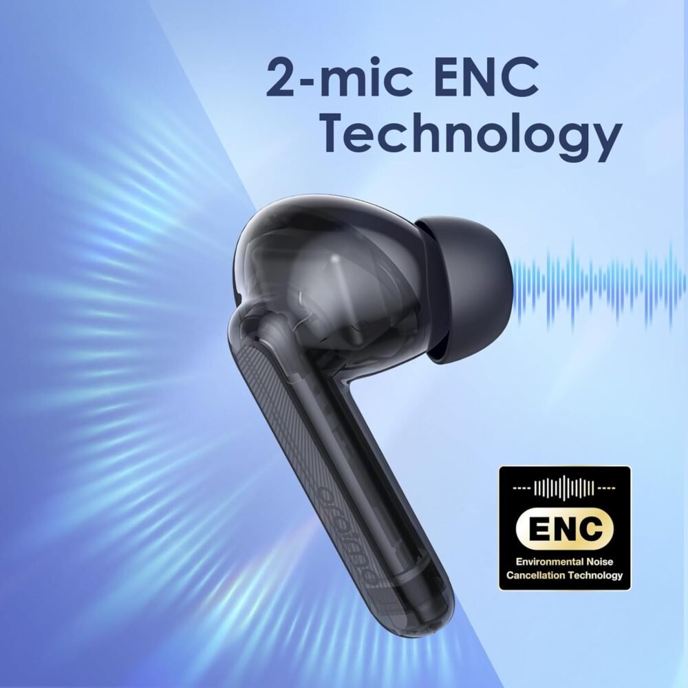 سماعات الأذن اورايمو اللاسلكية الحقيقية ENC