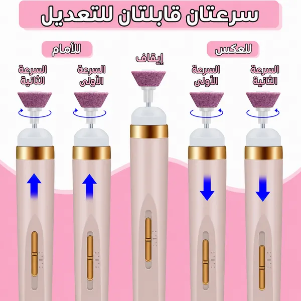 مجموعة العناية الشخصية \ تنظيف البشرة & برد الاظافر & إزالة الجلد الميت